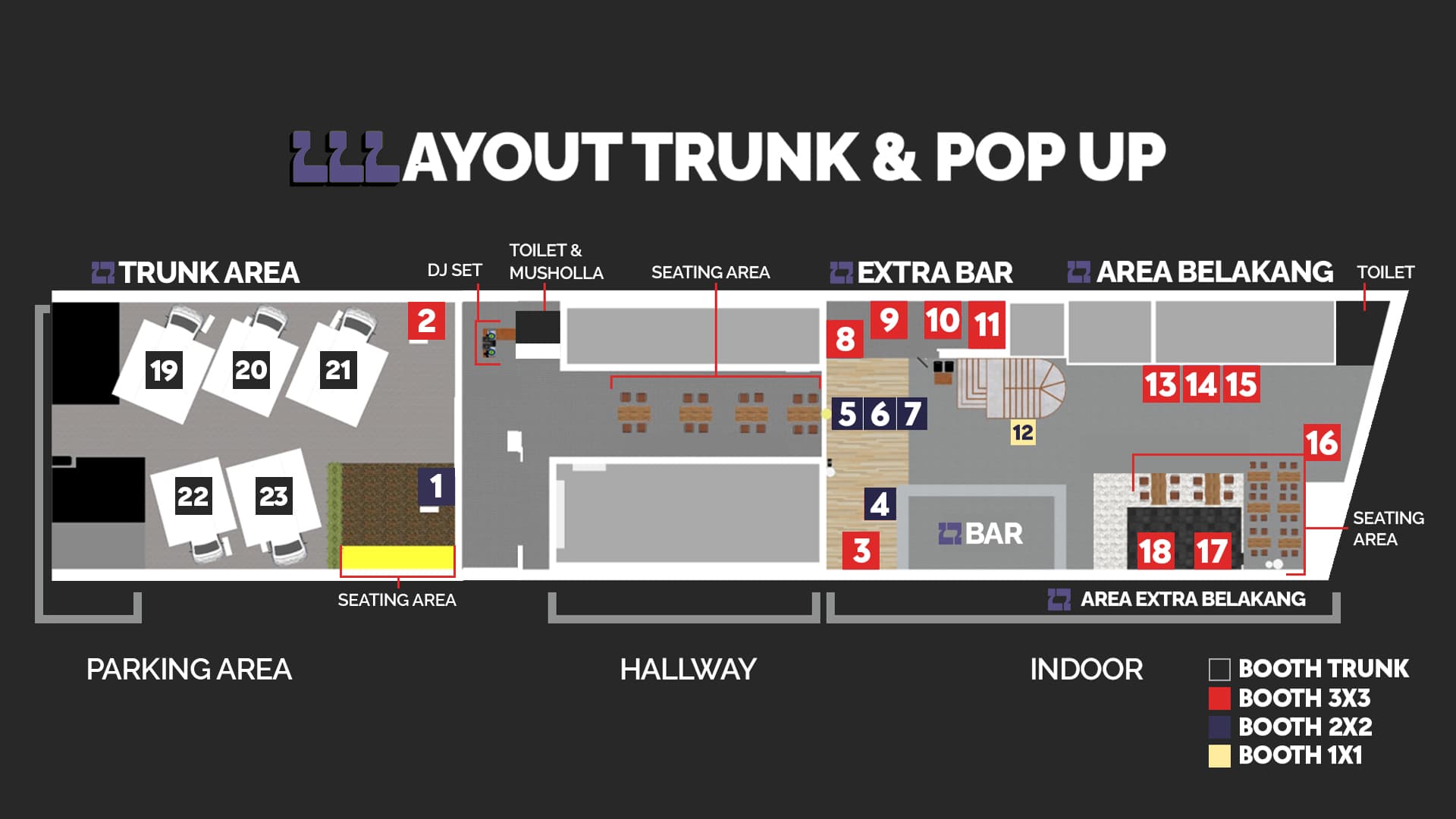 Denah Pop Up Market